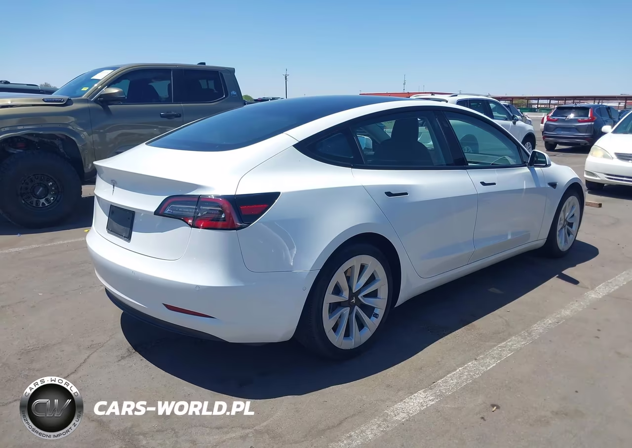 2021 Tesla Model 3 Standard Range Plus Rear-Wheel Drive VIN:5YJ3E1EA0MF031925 - 4