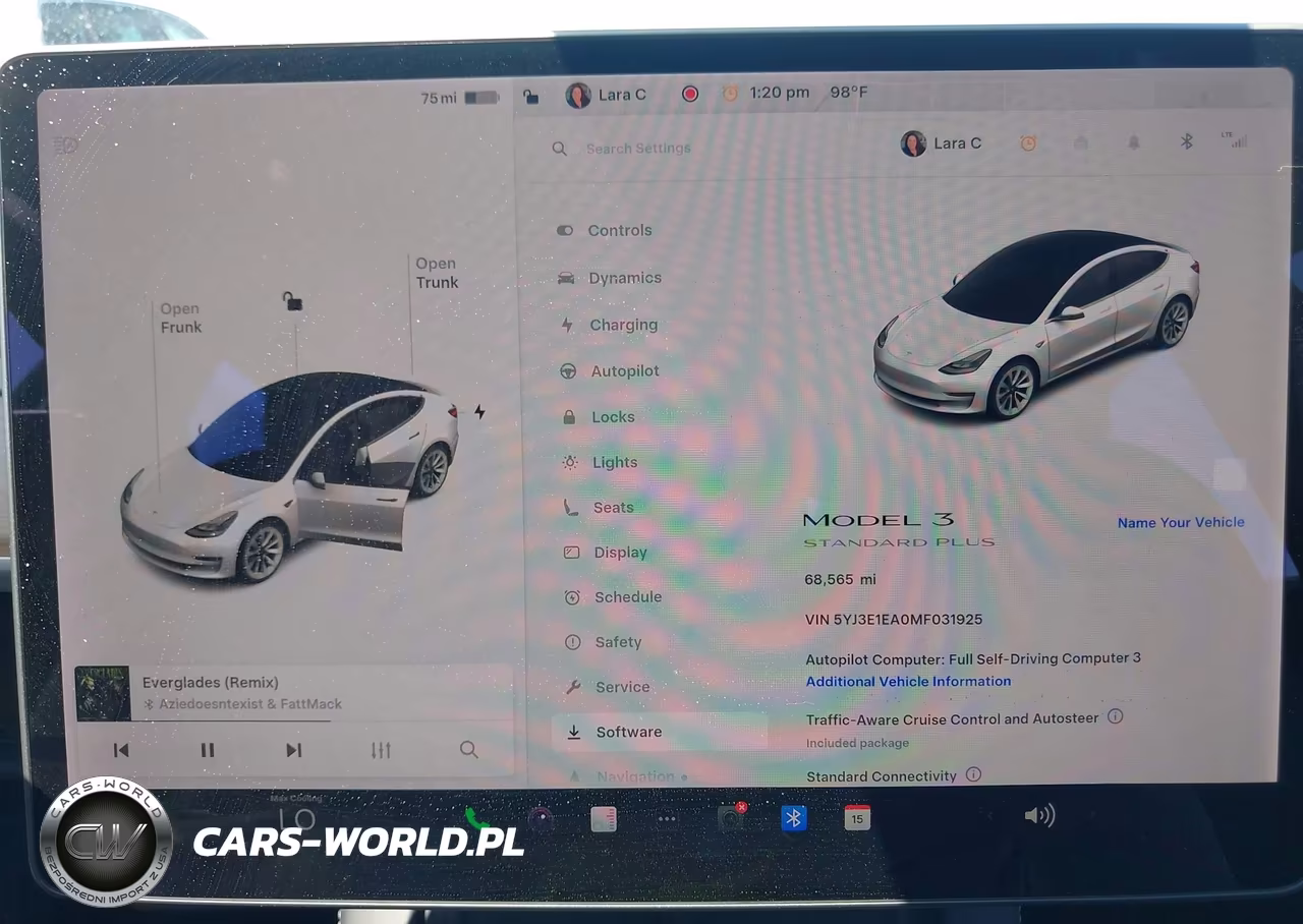 2021 Tesla Model 3 Standard Range Plus Rear-Wheel Drive VIN:5YJ3E1EA0MF031925 - 7