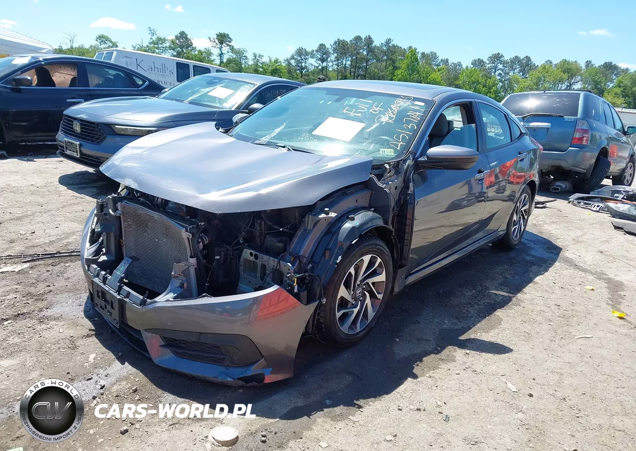 2017 Honda Civic Ex VIN:2HGFC2F71HH569420 - 2