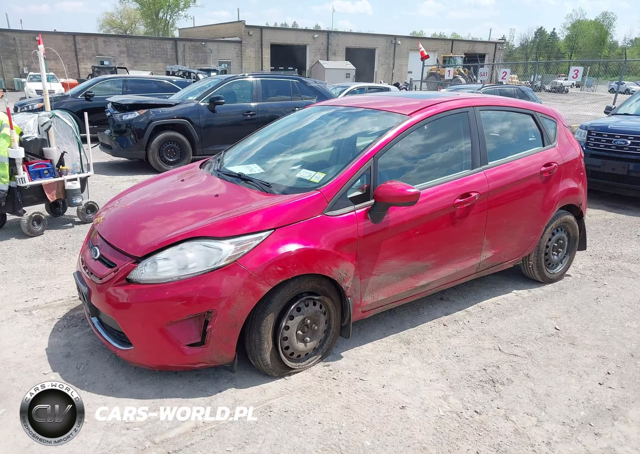 2012 Ford Fiesta Se VIN:3FADP4EJ1CM114005 - 2