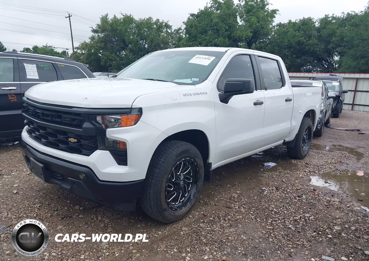 2023 Chevrolet Silverado 1500 2Wd Short Bed Wt VIN:2GCPAAED3P1101884 - 2