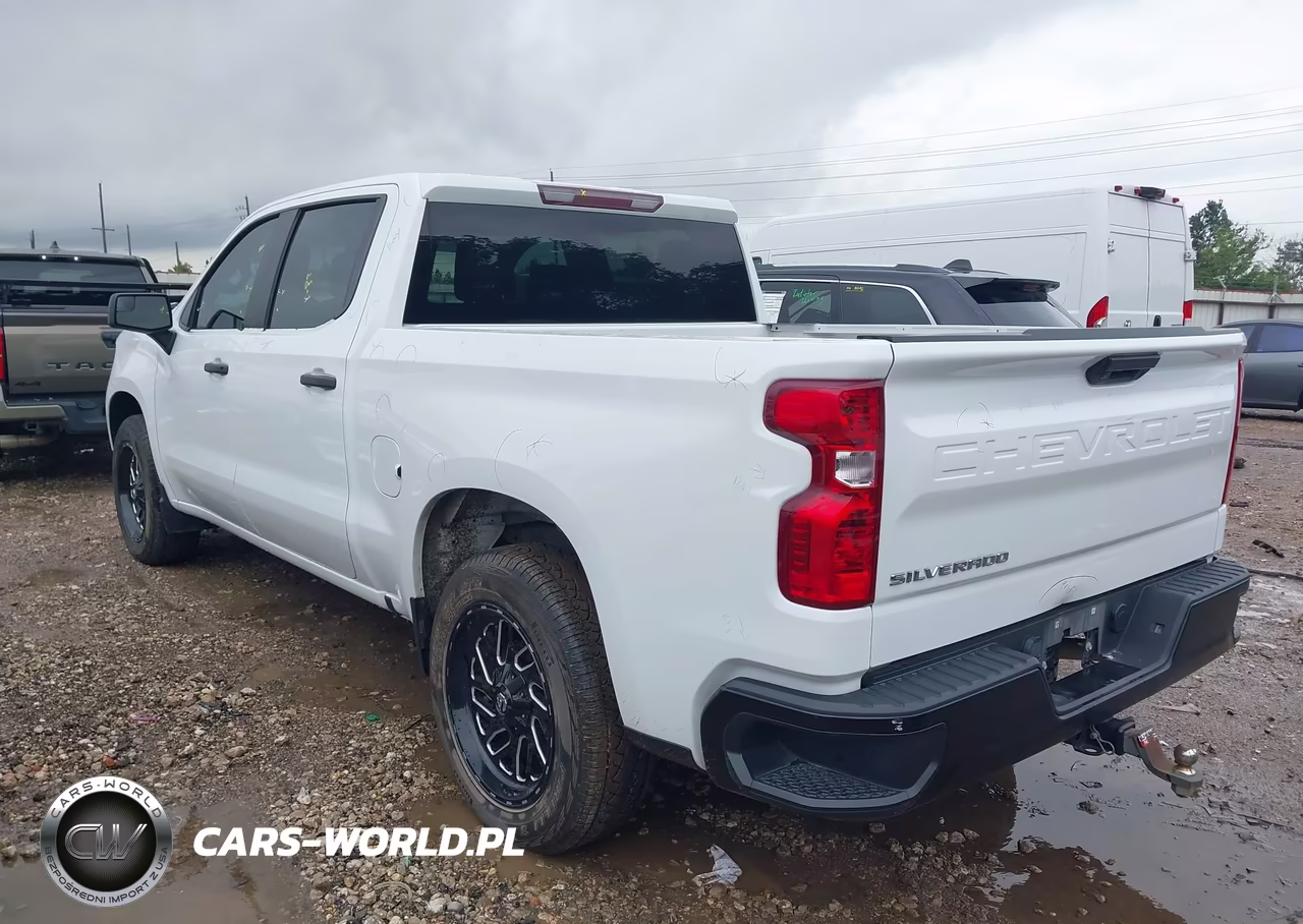 2023 Chevrolet Silverado 1500 2Wd Short Bed Wt VIN:2GCPAAED3P1101884 - 3