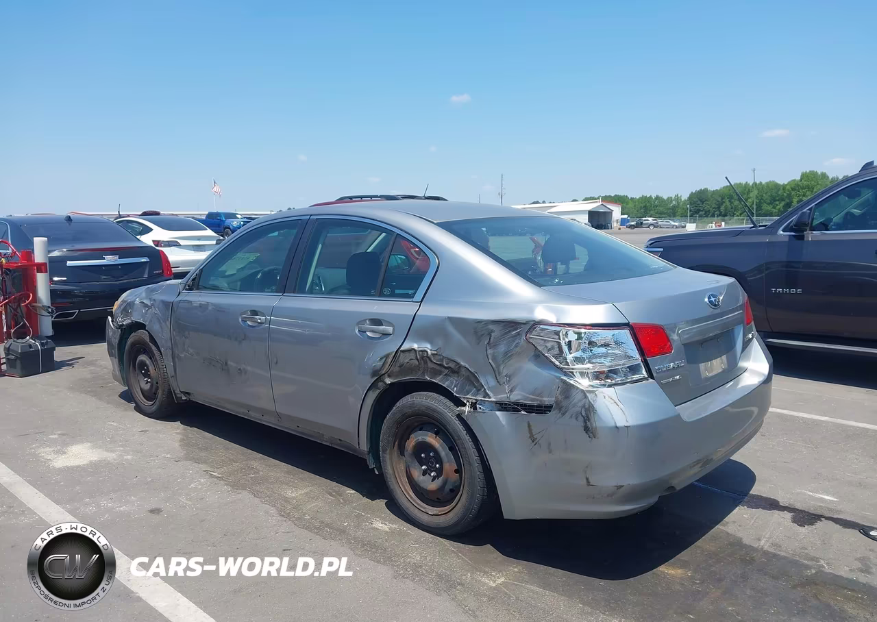 2010 Subaru Legacy 2.5I VIN:4S3BMCA62A3211007 - 3