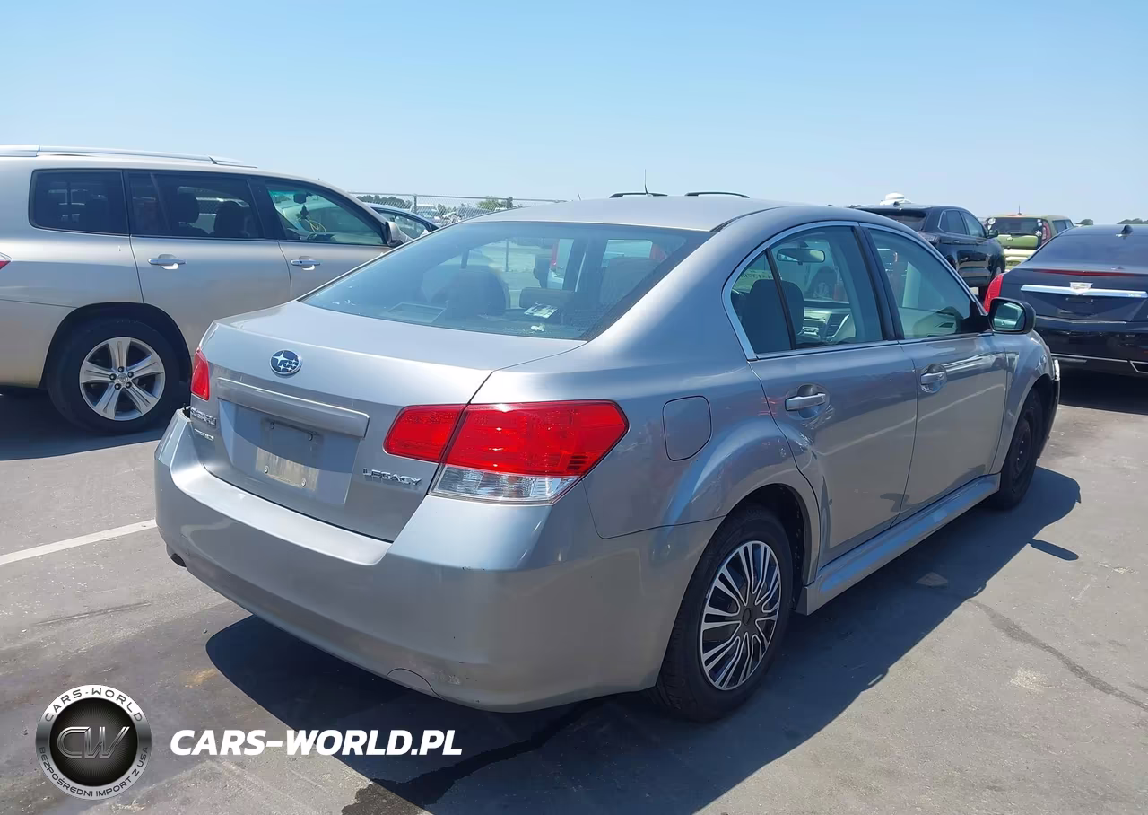 2010 Subaru Legacy 2.5I VIN:4S3BMCA62A3211007 - 4