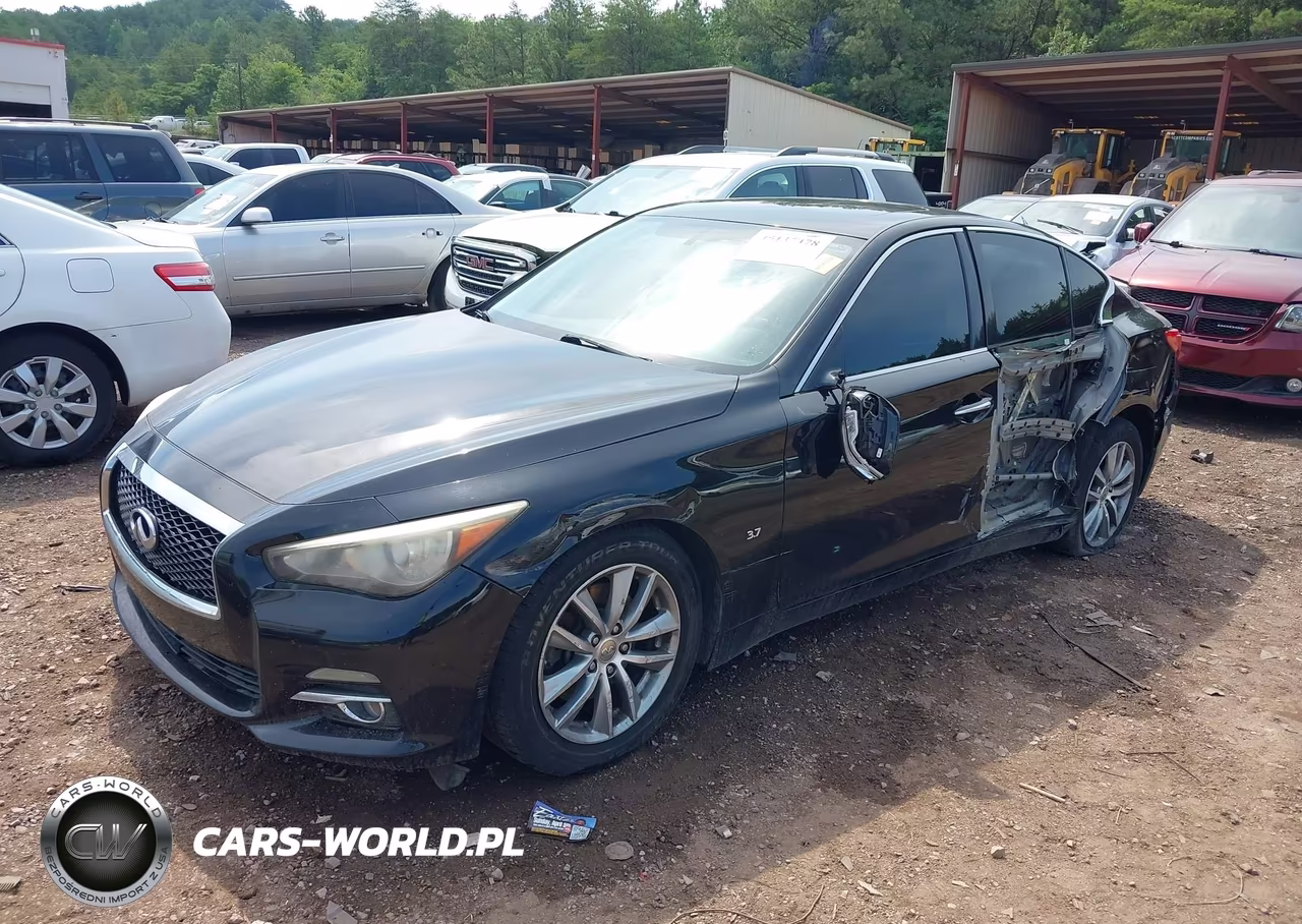 2014 Infiniti Q50 Premium VIN:JN1BV7AR3EM680852 - 2