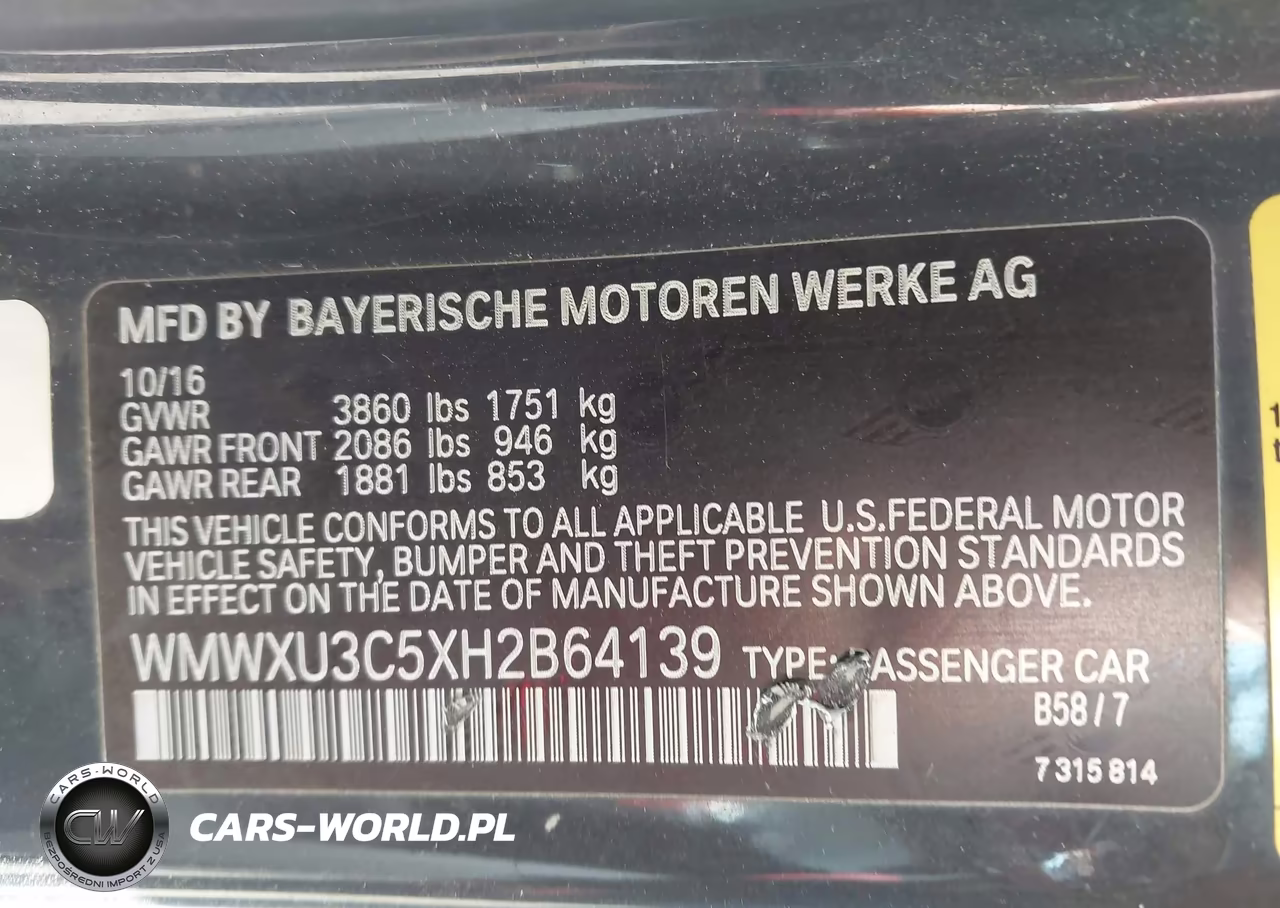 2017 Mini Hardtop Cooper S VIN:WMWXU3C5XH2B64139 - 9
