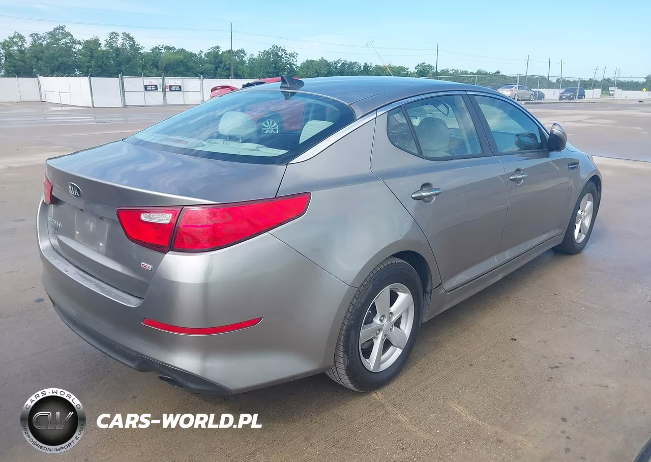 2015 Kia Optima Lx VIN:5XXGM4A75FG502936 - 4