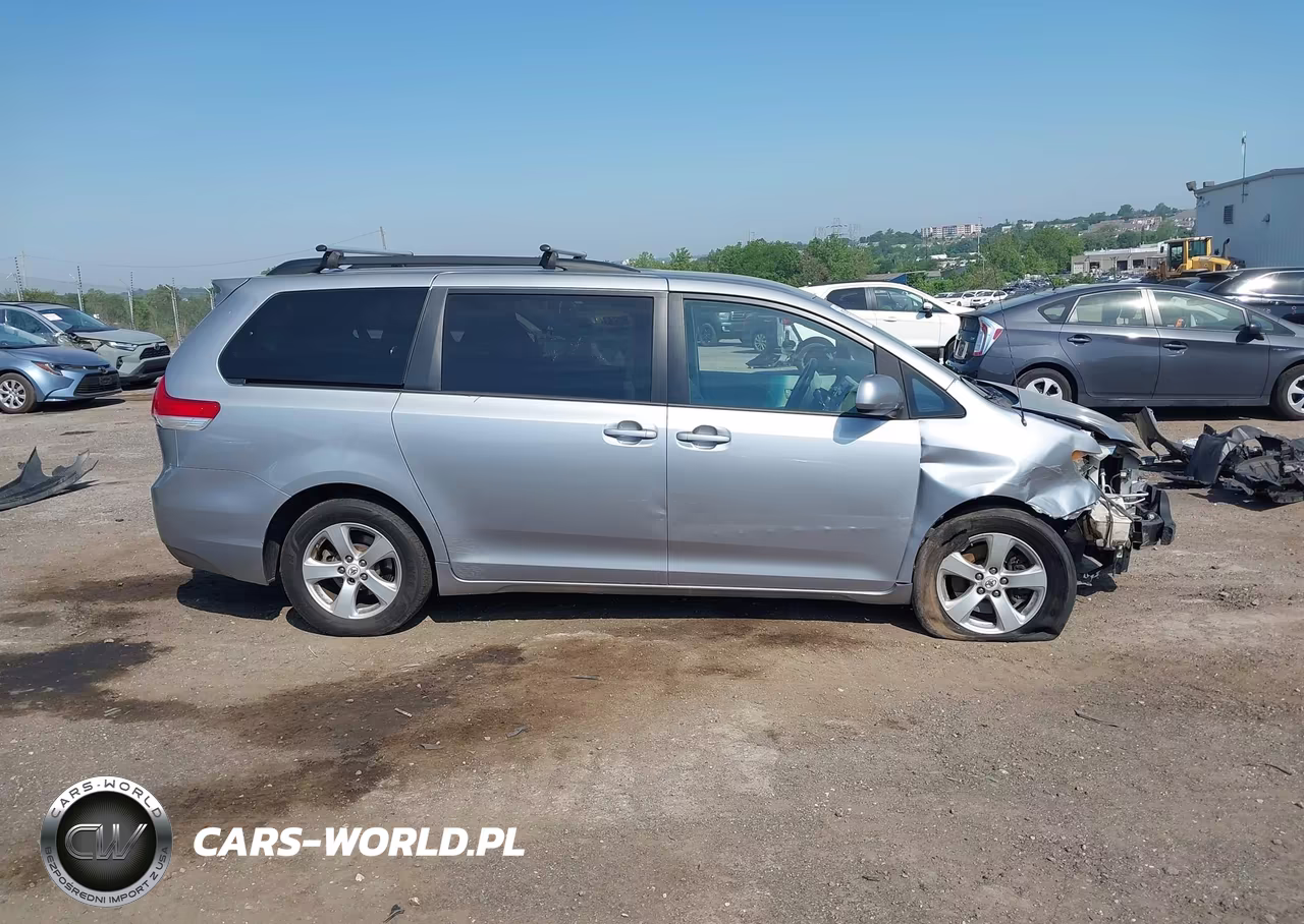 2012 TOYOTA SIENNA LE V6 8 PASSENGER VIN:5TDKK3DC7CS224439 - 12