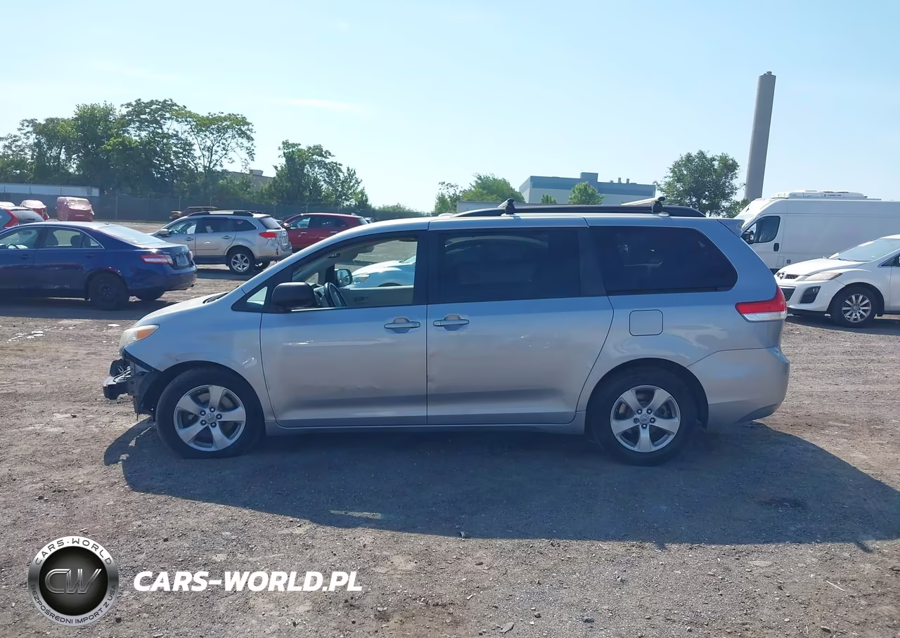 2012 TOYOTA SIENNA LE V6 8 PASSENGER VIN:5TDKK3DC7CS224439 - 13