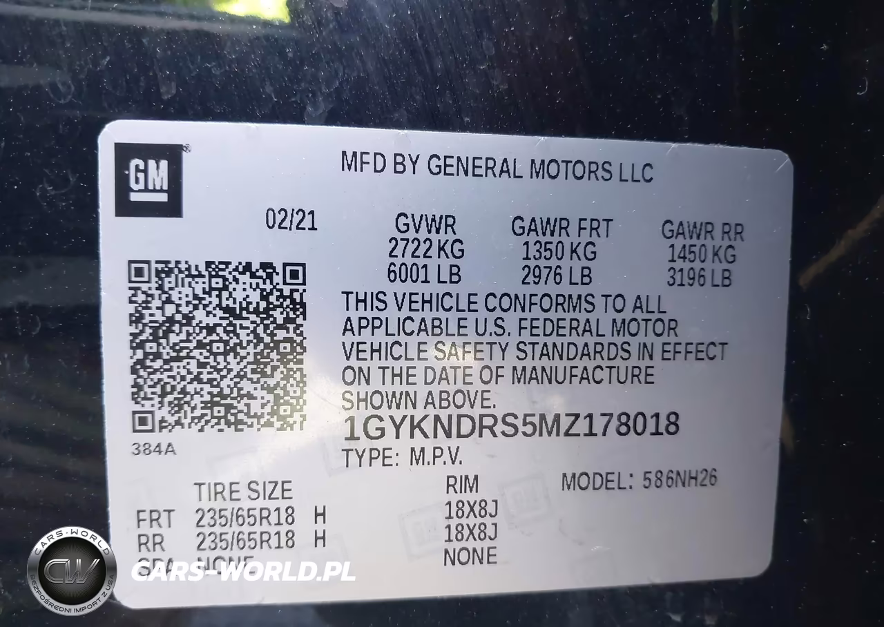 2021 Cadillac Xt5 Awd Premium Luxury VIN:1GYKNDRS5MZ178018 - 9
