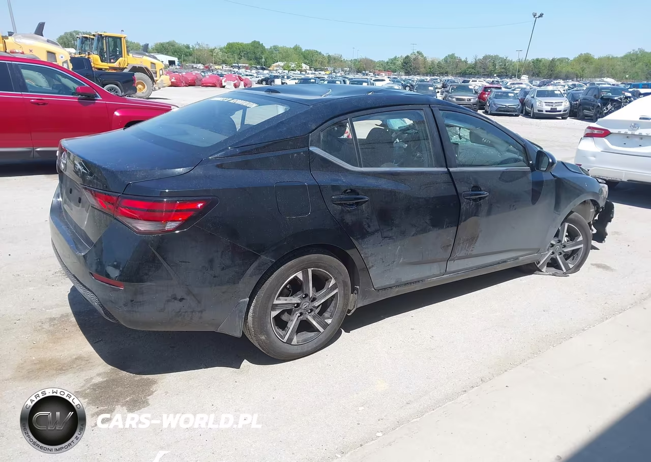 2025 Nissan Sentra Sv VIN:3N1AB8CV8SY417365 - 4