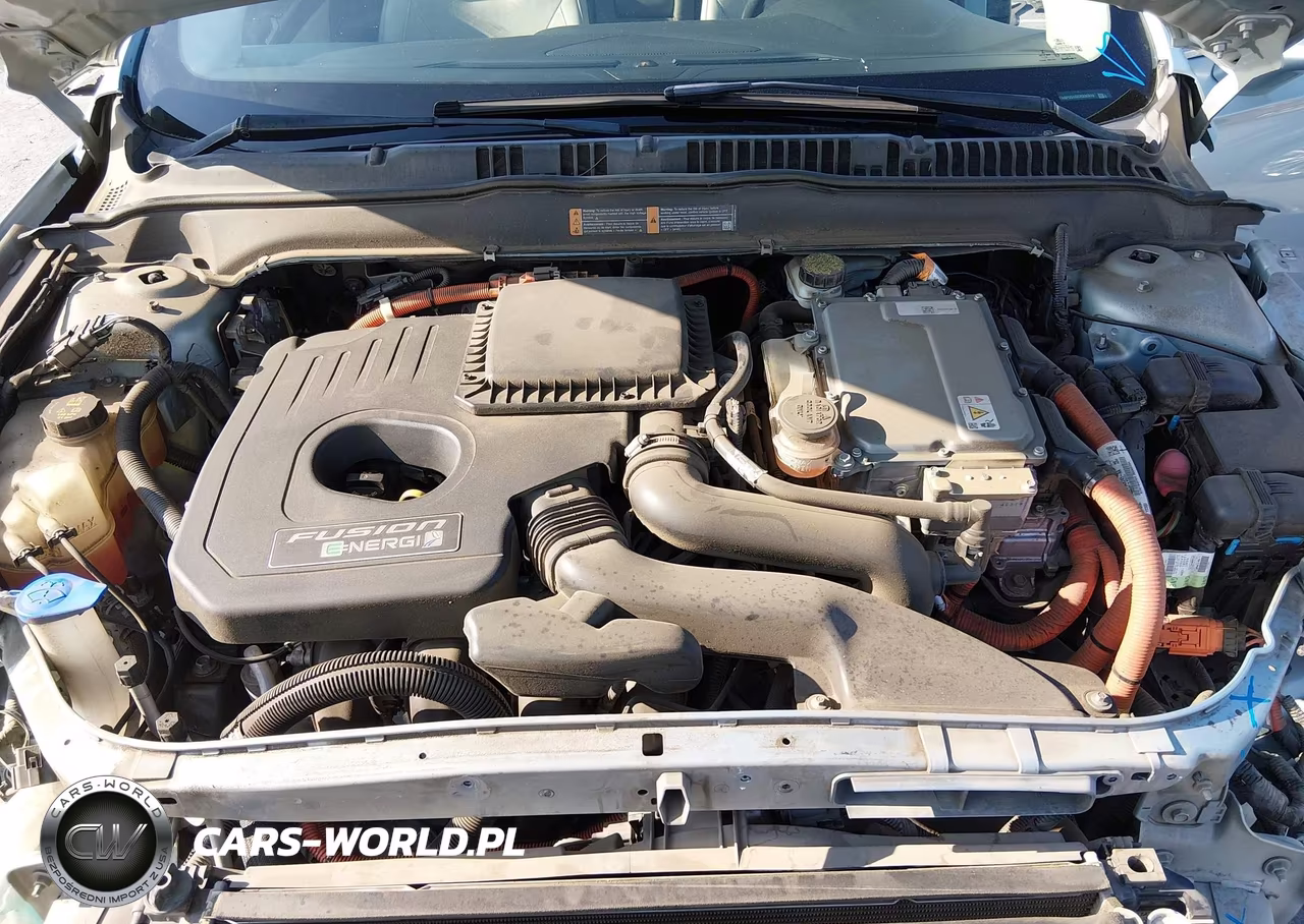 2014 Ford Fusion Energi Titanium VIN:3FA6P0SU0ER330319 - 10