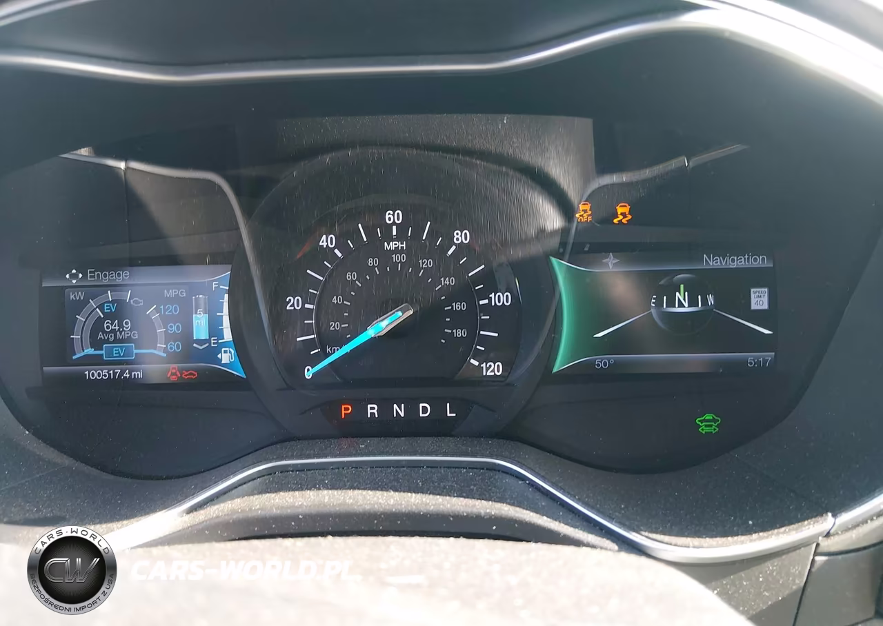 2014 Ford Fusion Energi Titanium VIN:3FA6P0SU0ER330319 - 7