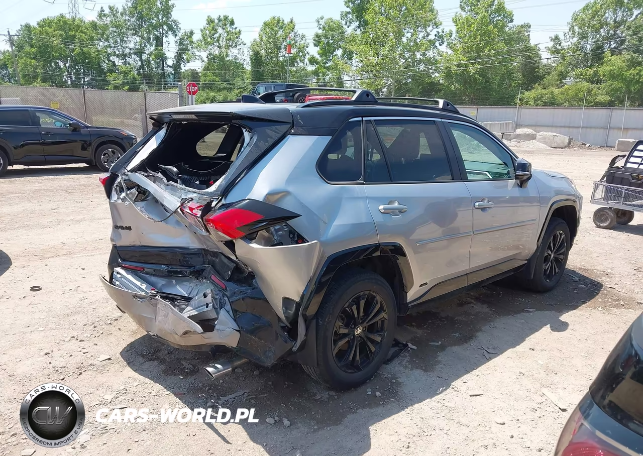 2024 Toyota Rav4 Hybrid Xse VIN:4T3E6RFV2RU163222 - 4