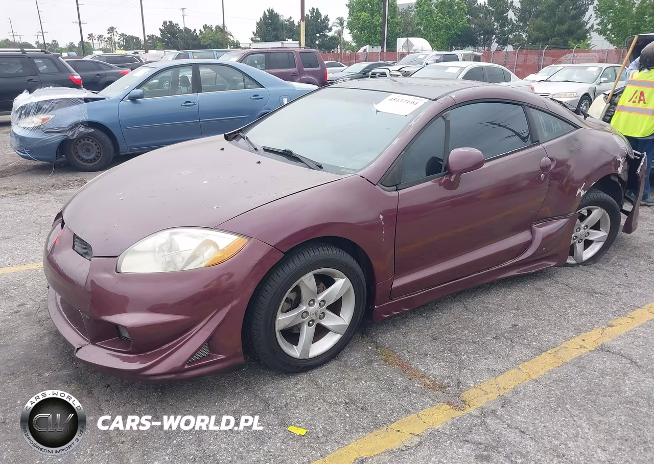 2007 Mitsubishi Eclipse Gs VIN:4A3AK24FX7E048057 - 2