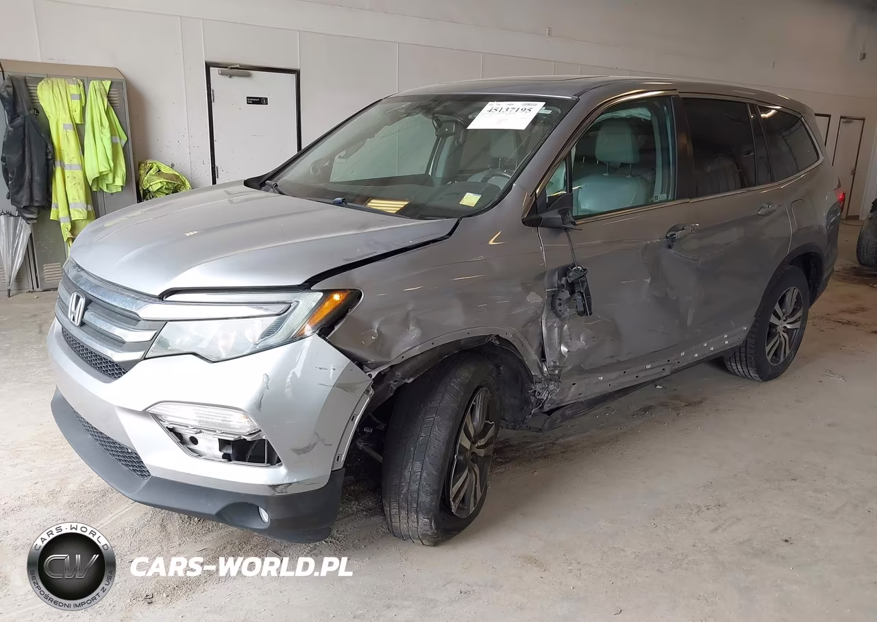2018 Honda Pilot Ex-L VIN:5FNYF6H50JB014410 - 2