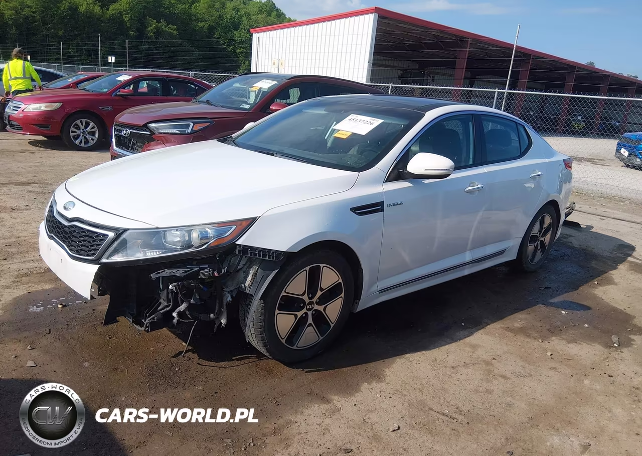 2013 Kia Optima Hybrid Ex VIN:KNAGM4AD0D5041097 - 2