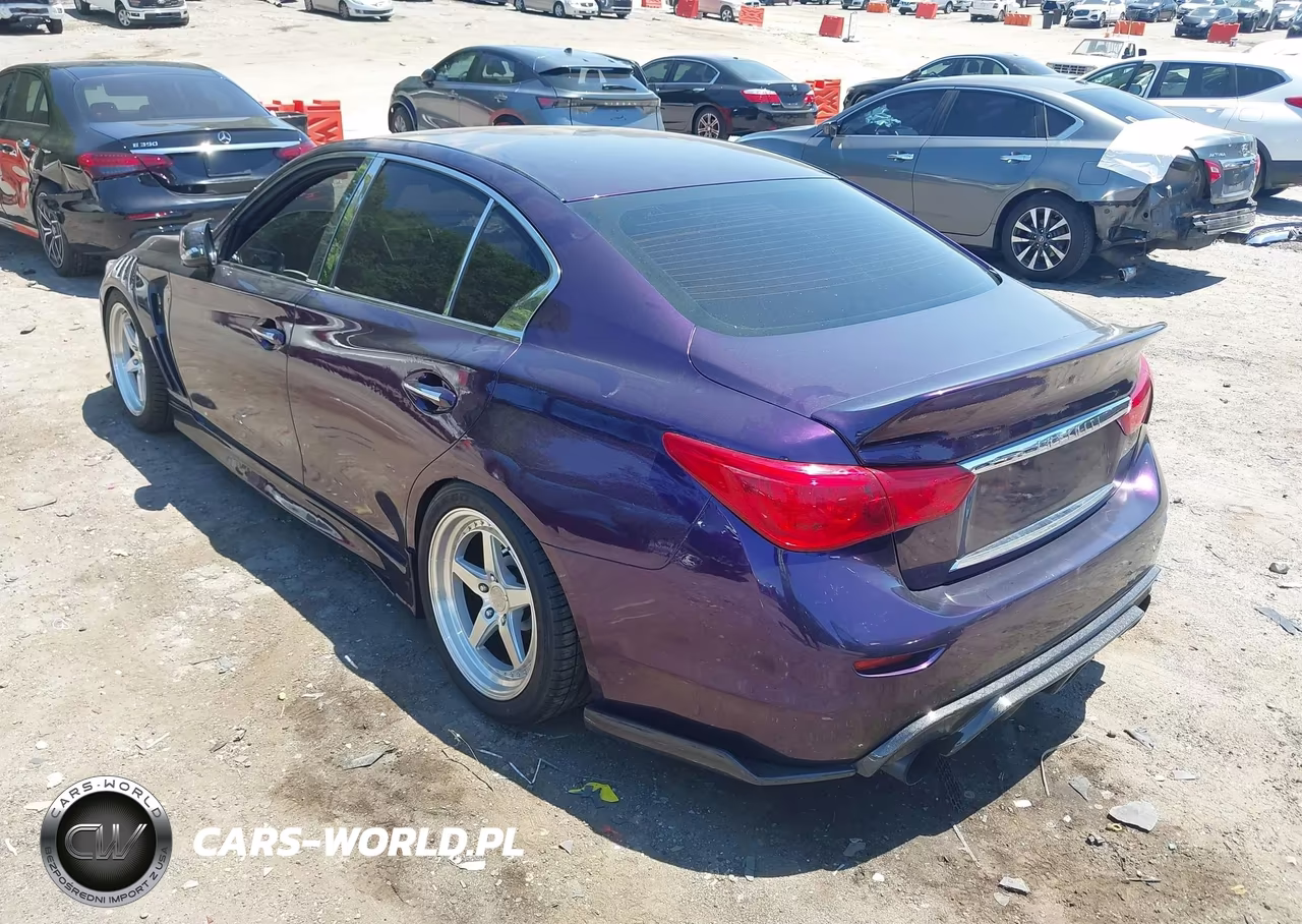 2015 Infiniti Q50 Premium VIN:JN1BV7AR8FM407293 - 3