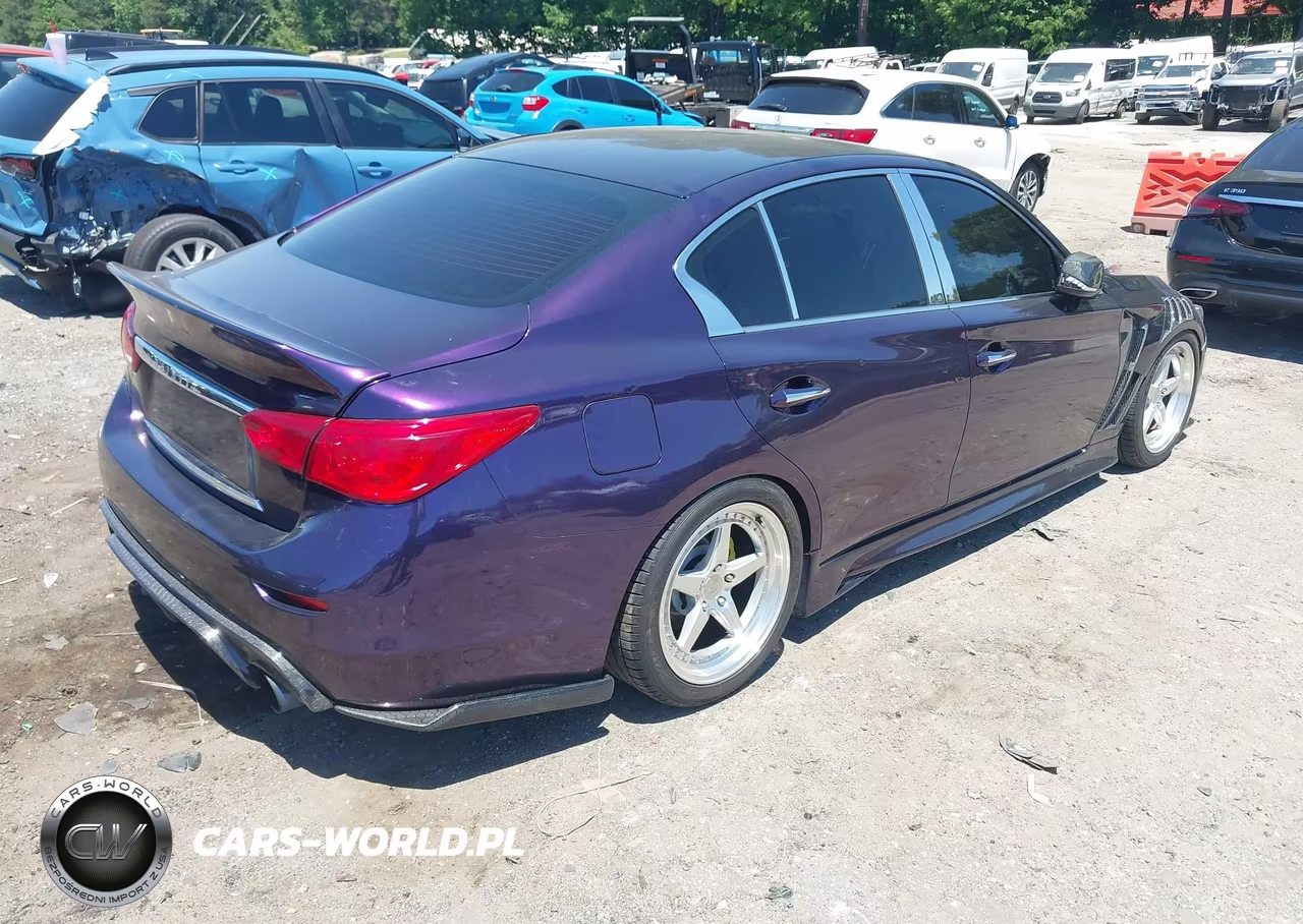2015 Infiniti Q50 Premium VIN:JN1BV7AR8FM407293 - 4