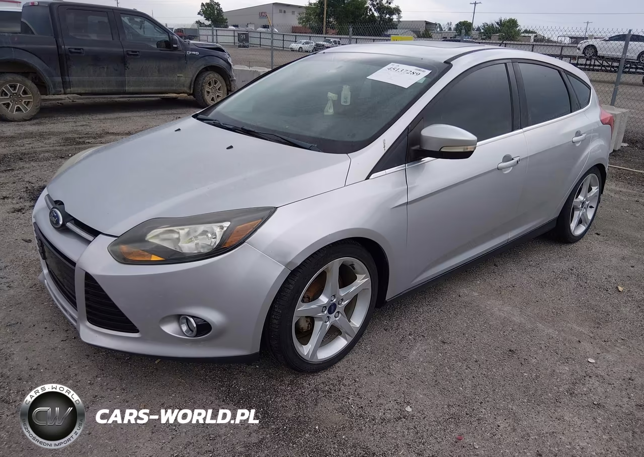 2014 Ford Focus Titanium VIN:1FADP3N29EL208429 - 2