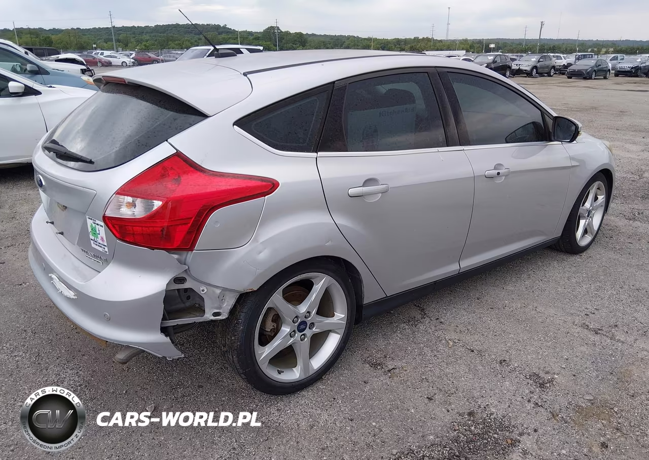 2014 Ford Focus Titanium VIN:1FADP3N29EL208429 - 4