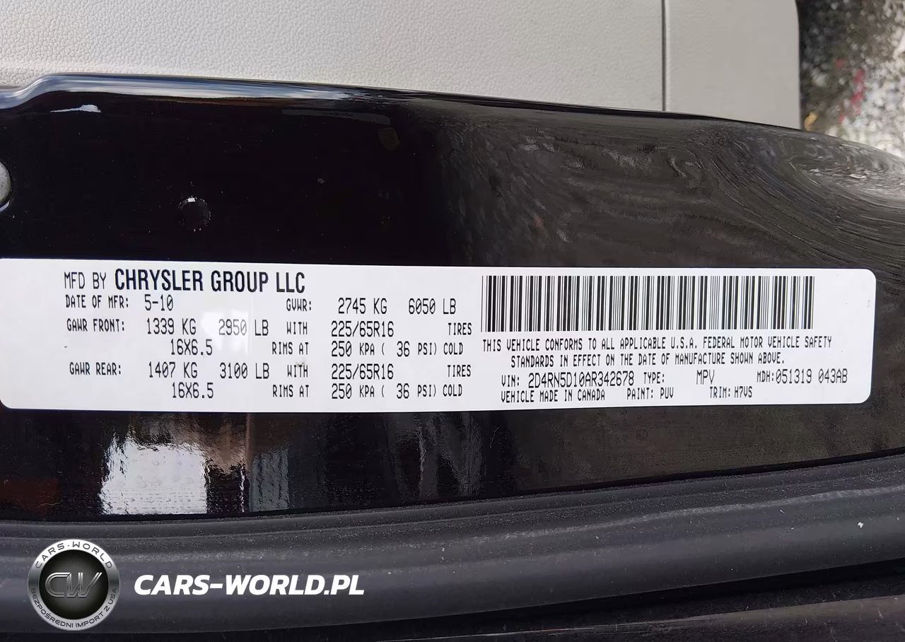 2010 Dodge Grand Caravan Sxt VIN:2D4RN5D10AR342678 - 9