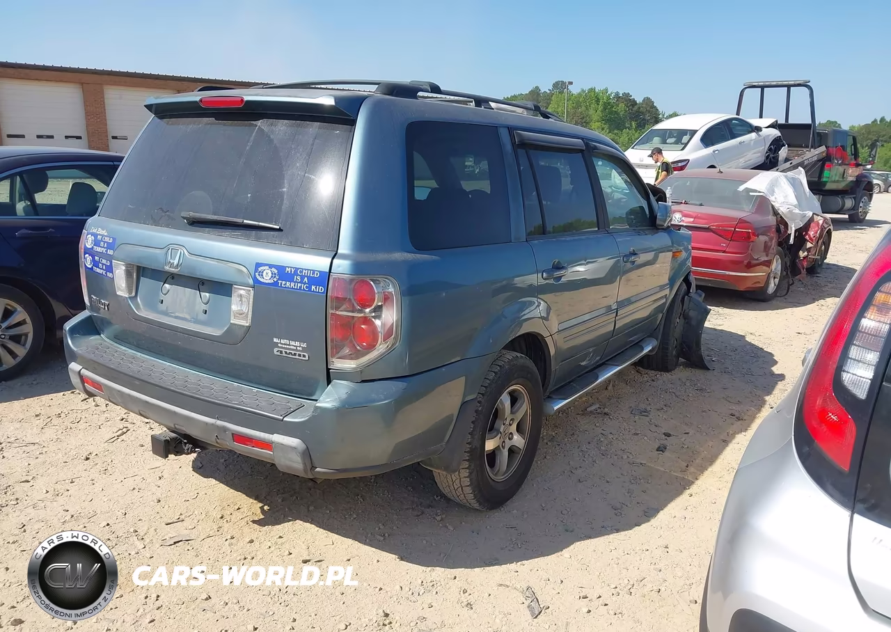 2006 Honda Pilot Ex VIN:5FNYF18496B023768 - 4