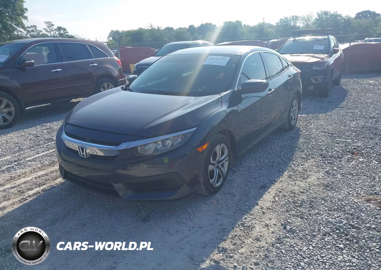 2018 Honda Civic Lx VIN:2HGFC2F54JH574132 - 2