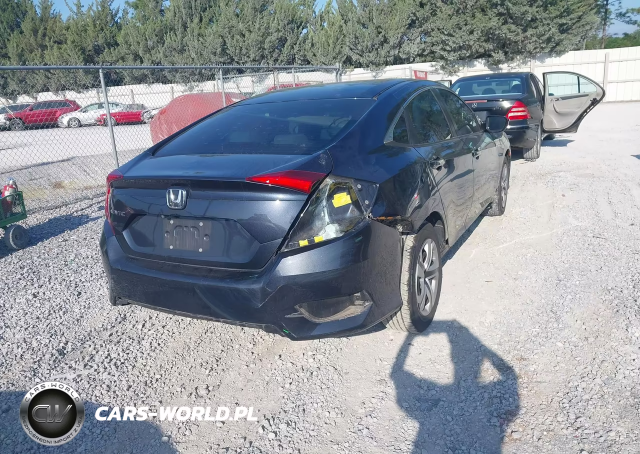 2018 Honda Civic Lx VIN:2HGFC2F54JH574132 - 4