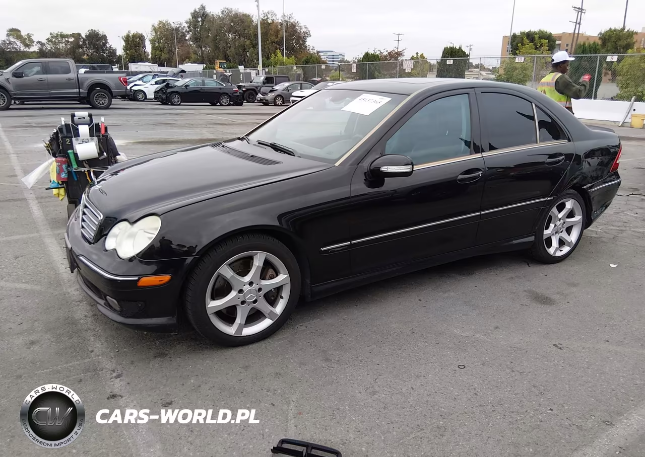 2007 Mercedes-Benz C 230 Sport VIN:WDBRF52H07F929004 - 2
