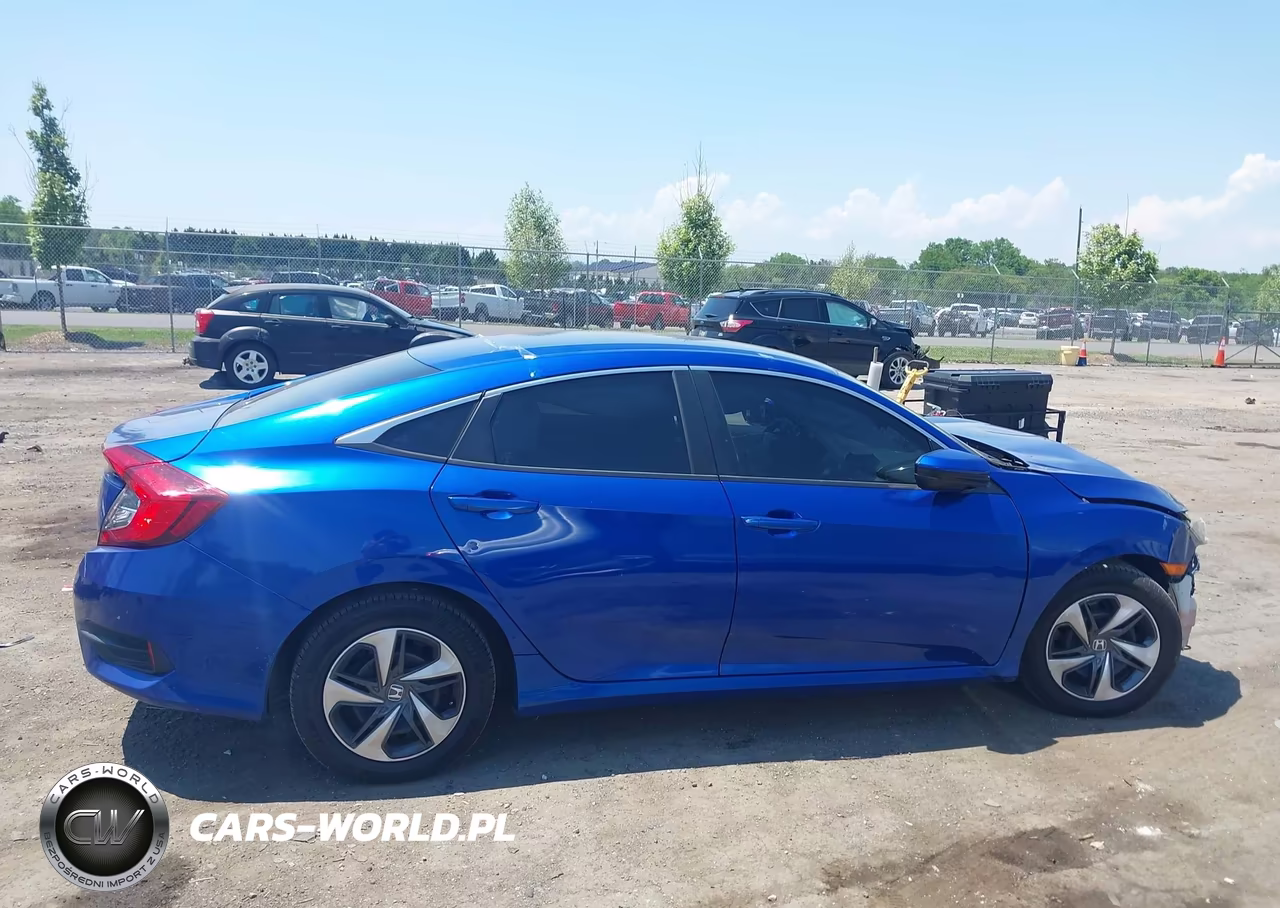 2020 Honda Civic Lx VIN:2HGFC2F6XLH500340 - 14