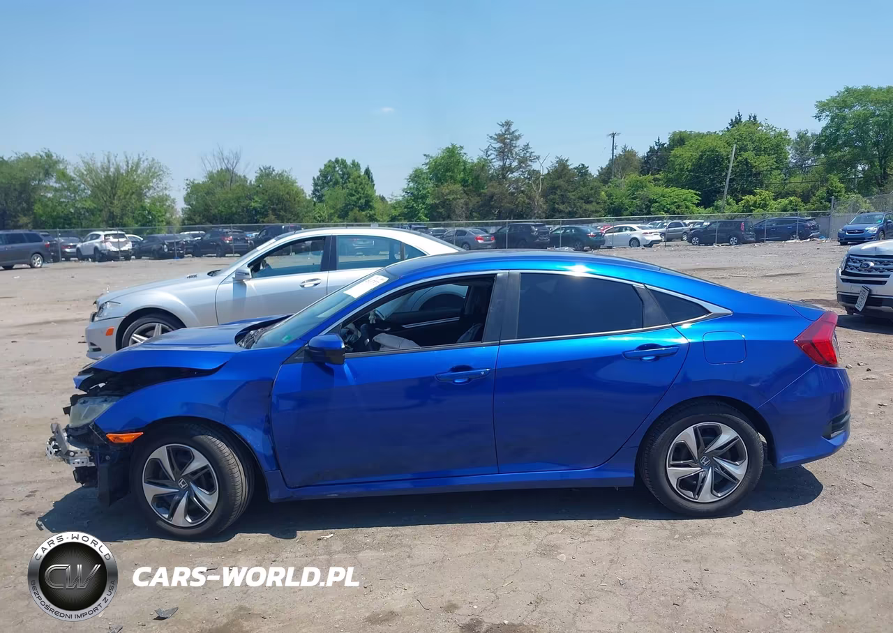 2020 Honda Civic Lx VIN:2HGFC2F6XLH500340 - 15