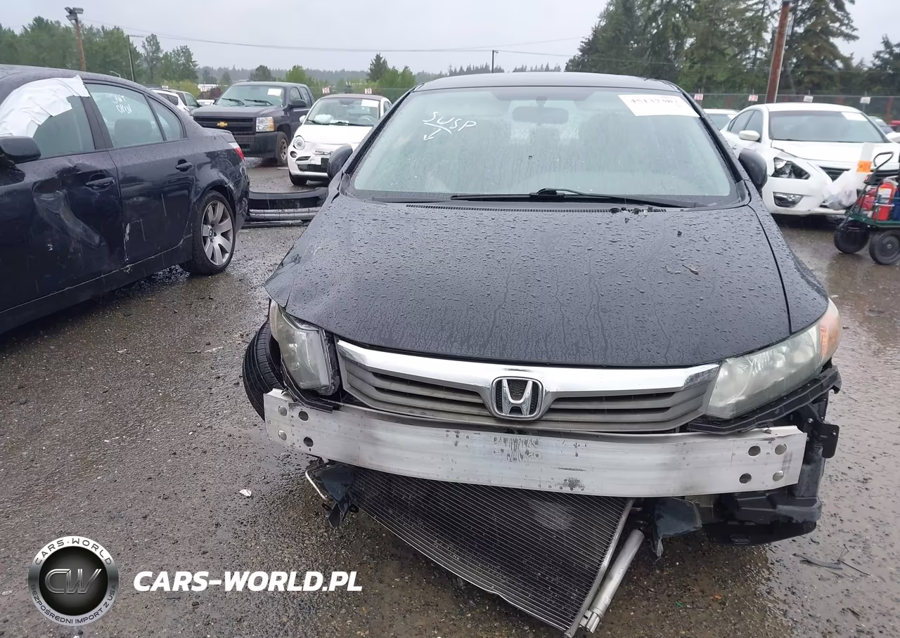 2012 Honda Civic Lx VIN:19XFB2F55CE058636 - 13