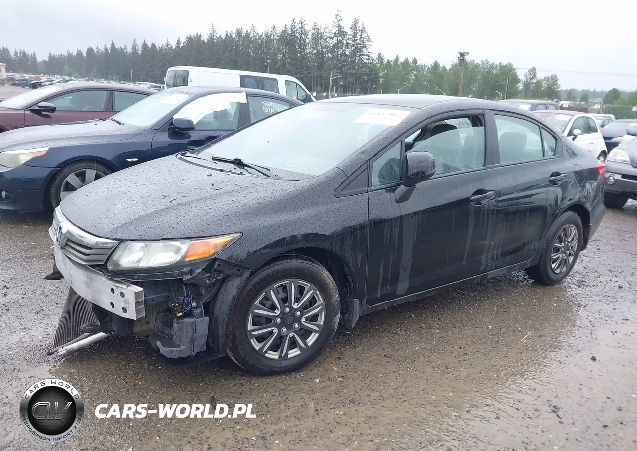 2012 Honda Civic Lx VIN:19XFB2F55CE058636 - 2