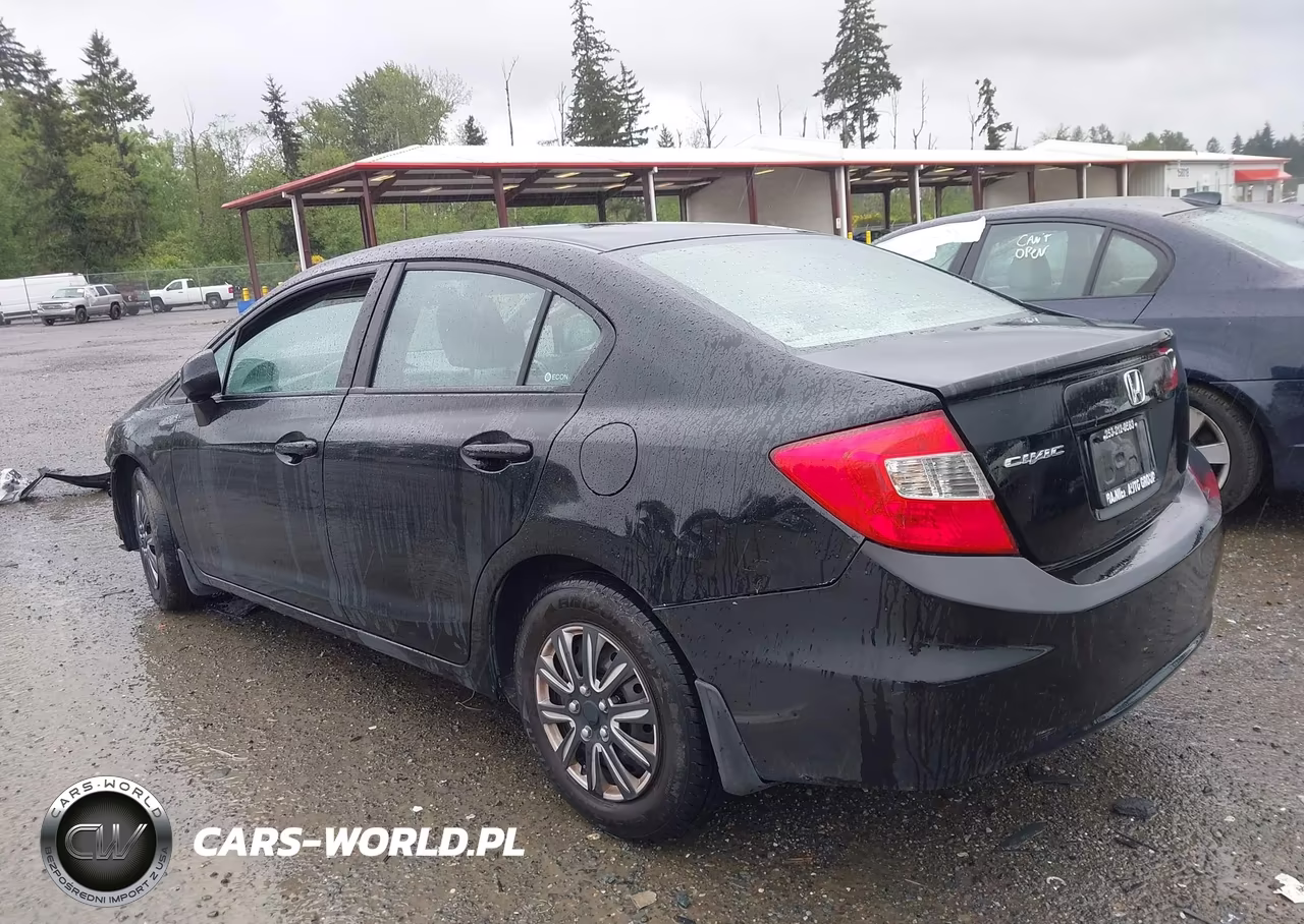 2012 Honda Civic Lx VIN:19XFB2F55CE058636 - 3