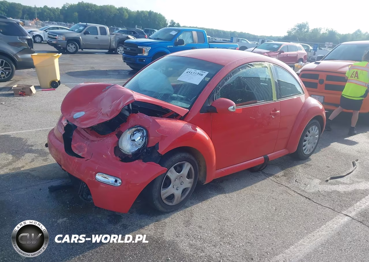 2003 Volkswagen New Beetle Gl VIN:3VWBK21CX3M443813 - 2