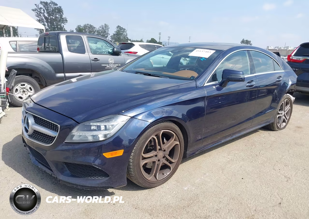 2015 Mercedes-Benz Cls 400 VIN:WDDLJ6FB5FA155481 - 2