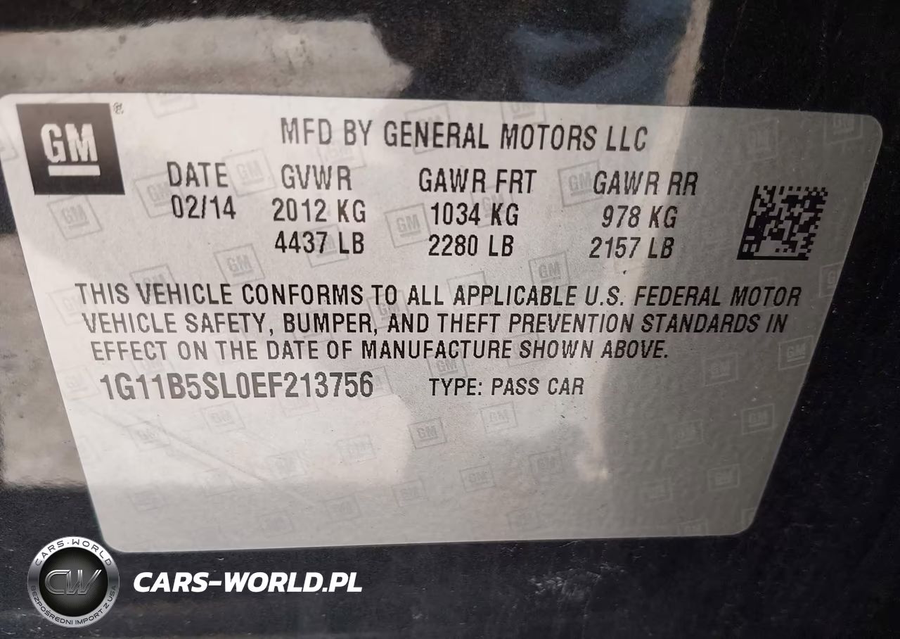 2014 Chevrolet Malibu 1Ls VIN:1G11B5SL0EF213756 - 9