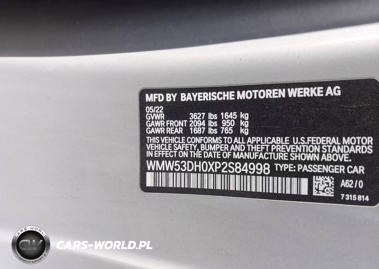 2023 Mini Hardtop Cooper S VIN:WMW53DH0XP2S84998 - 9