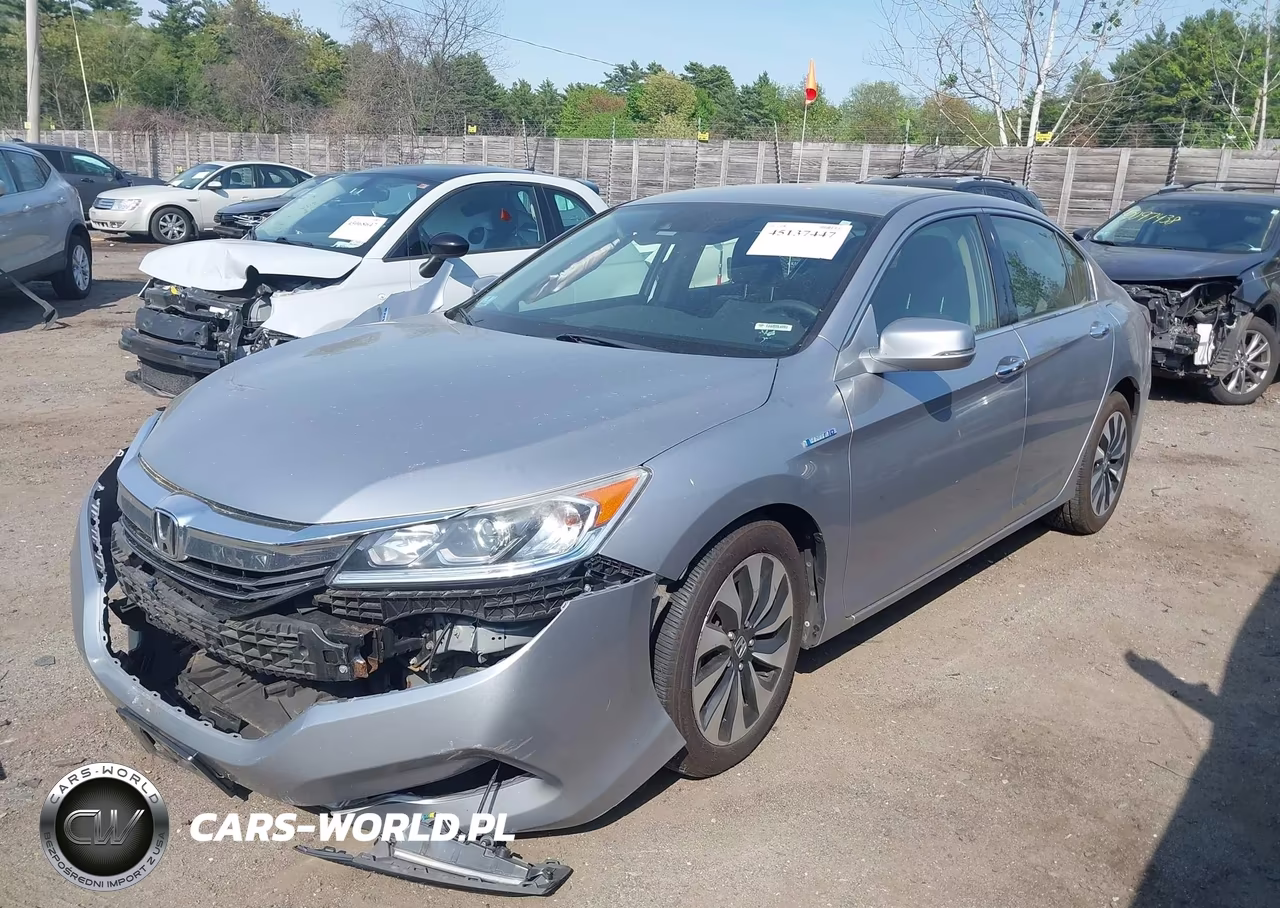 2017 Honda Accord Hybrid VIN:JHMCR6F34HC028190 - 2