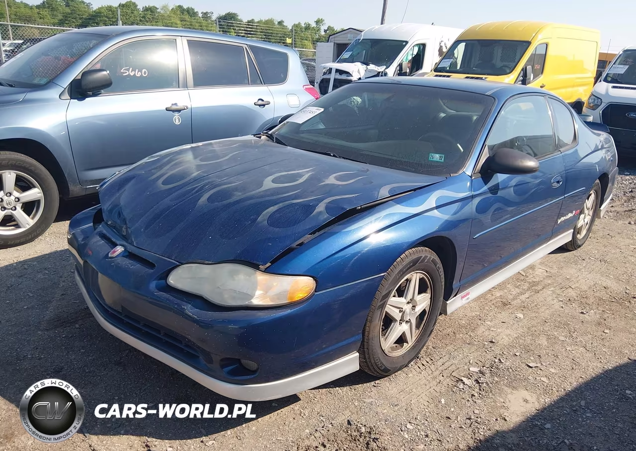 2003 Chevrolet Monte Carlo Ss VIN:2G1WX12K239357595 - 2