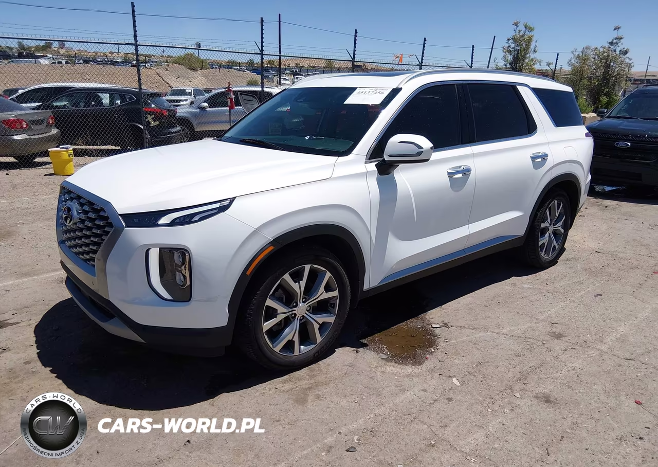 2021 Hyundai Palisade Sel VIN:KM8R44HE4MU281734 - 2