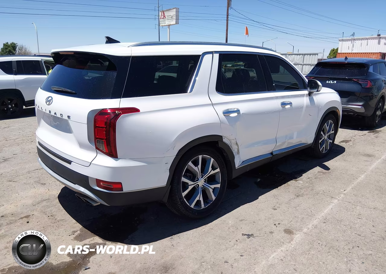 2021 Hyundai Palisade Sel VIN:KM8R44HE4MU281734 - 4