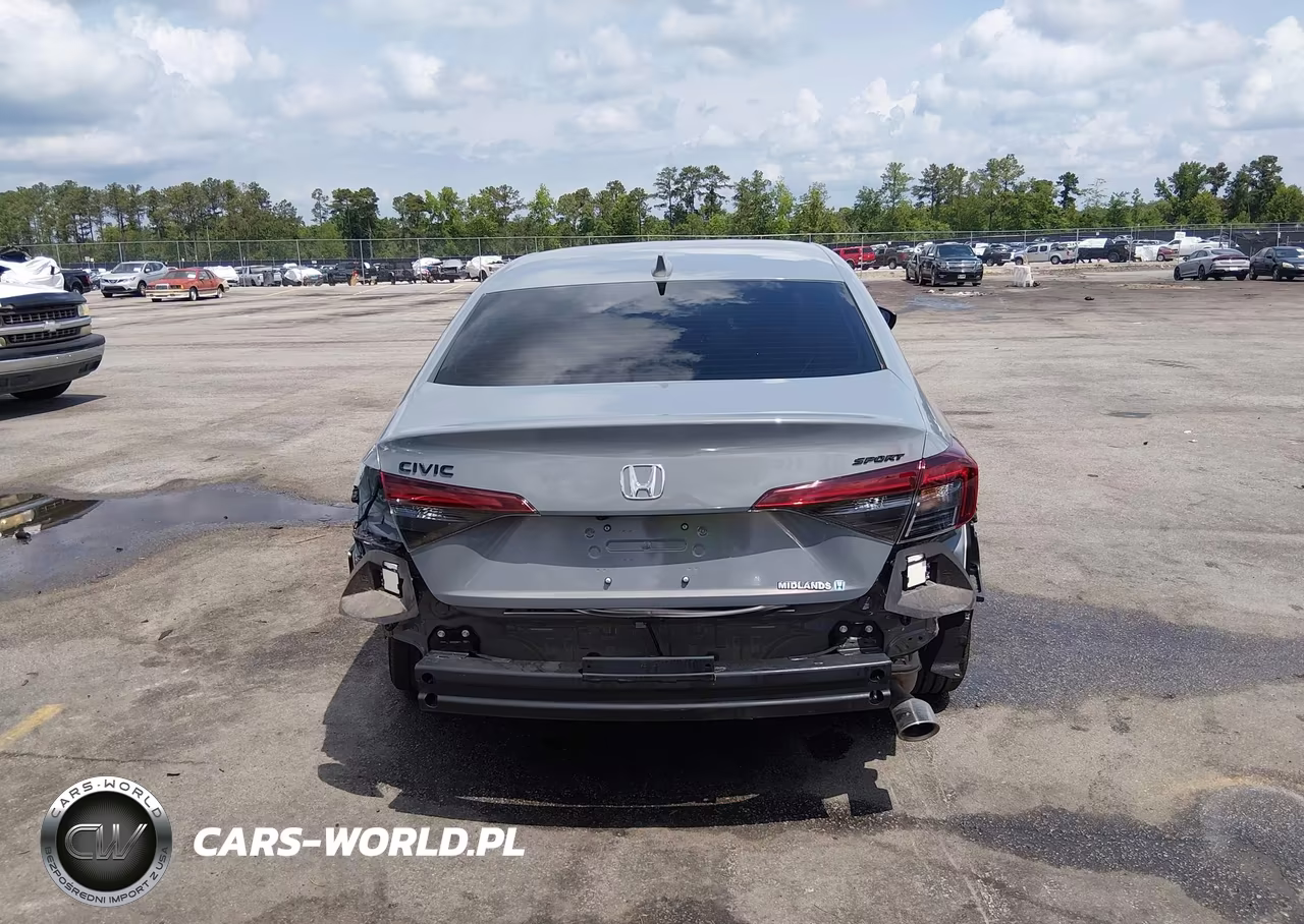 2026 Honda Civic Sport VIN:2HGFE2F51TH505797 - 17