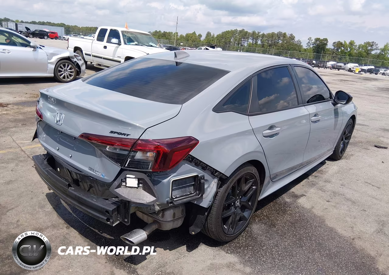 2026 Honda Civic Sport VIN:2HGFE2F51TH505797 - 4