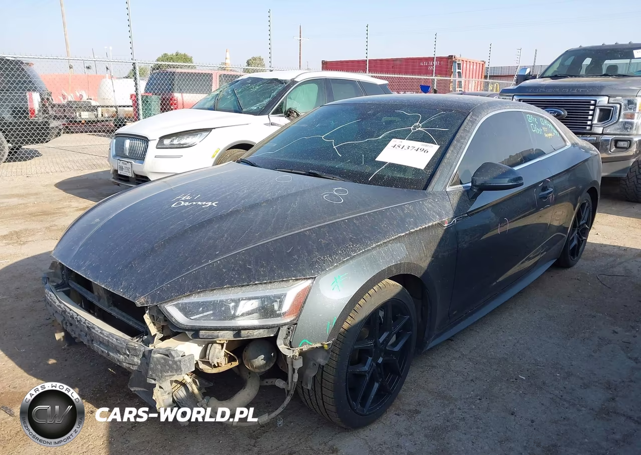 2018 Audi A5 2.0T Premium VIN:WAUTNAF50JA076429 - 2
