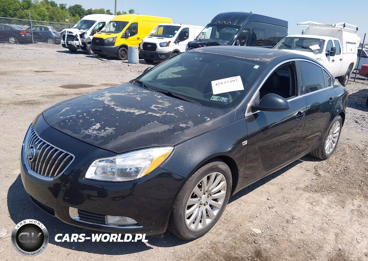 2011 Buick Regal Cxl Turbo Russelsheim VIN:W04GW5EV8B1138939 - 2