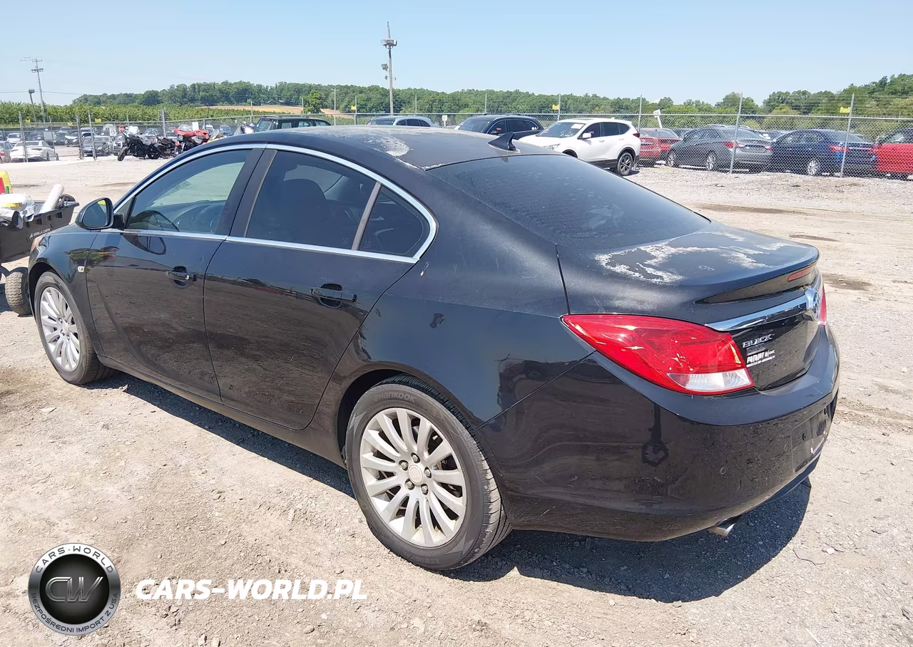 2011 Buick Regal Cxl Turbo Russelsheim VIN:W04GW5EV8B1138939 - 3