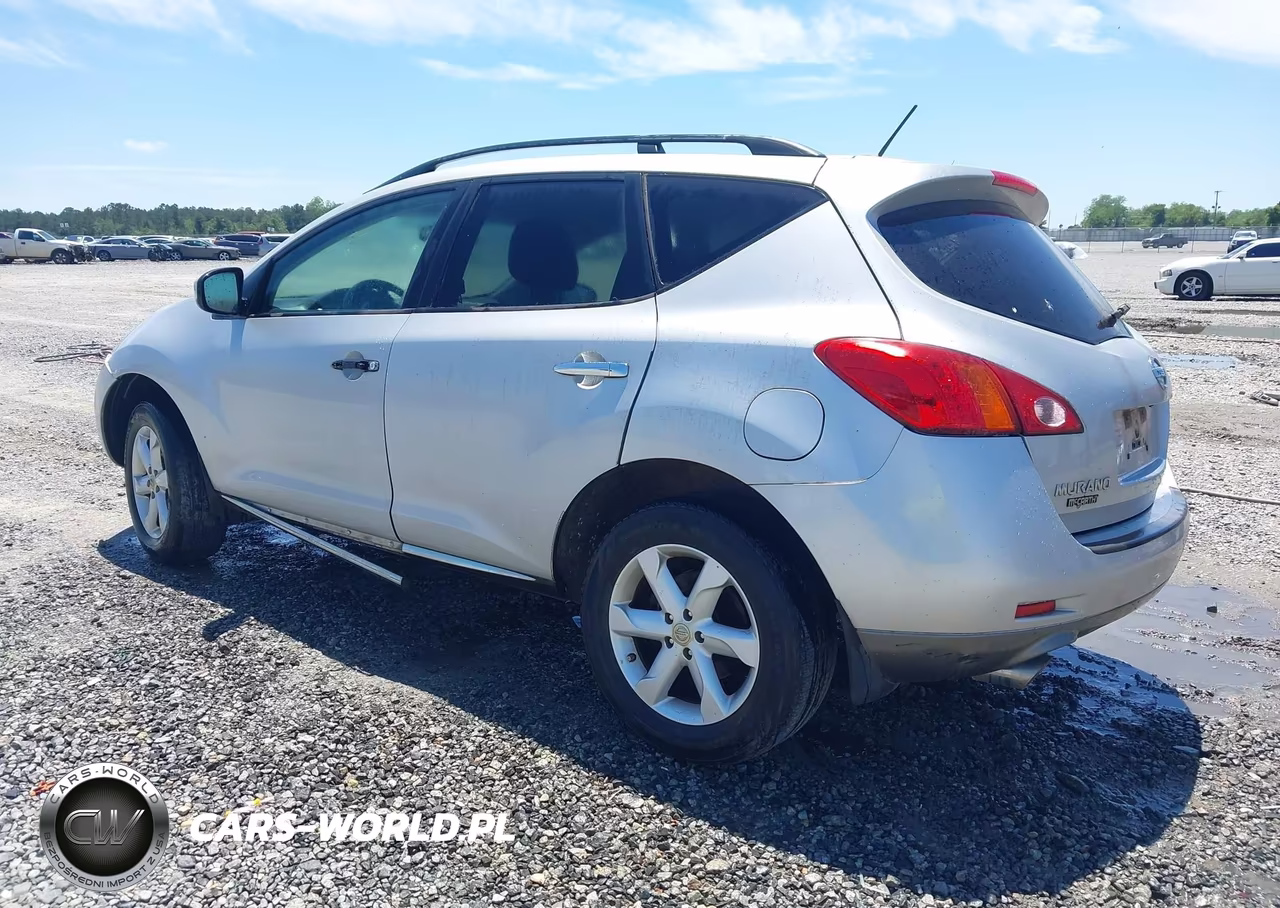 2009 Nissan Murano Sl VIN:JN8AZ18W79W139193 - 3