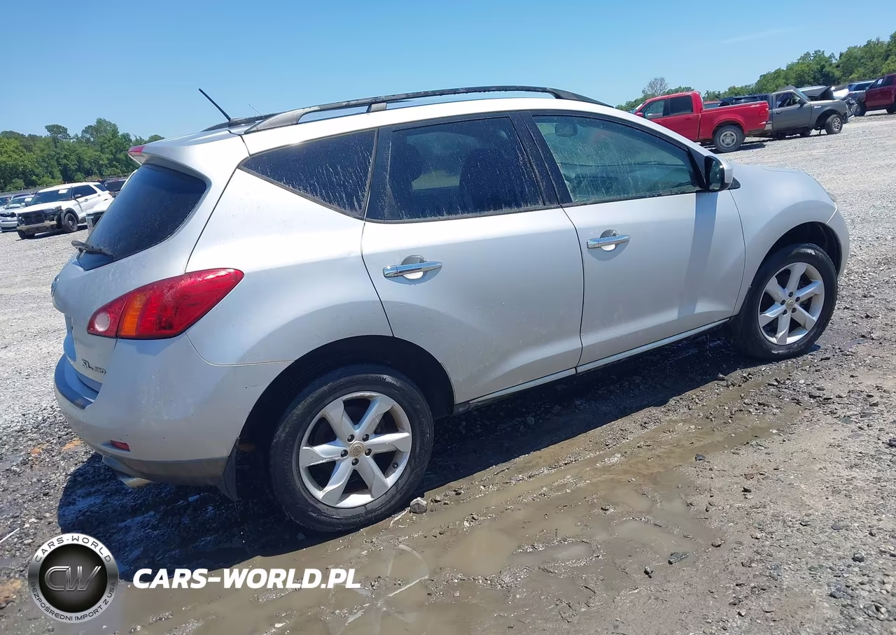 2009 Nissan Murano Sl VIN:JN8AZ18W79W139193 - 4